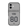 スリムプロテクションプレミアムケース with MagSafe［ 読売ジャイアンツ - #80 YANO - ビジター ］