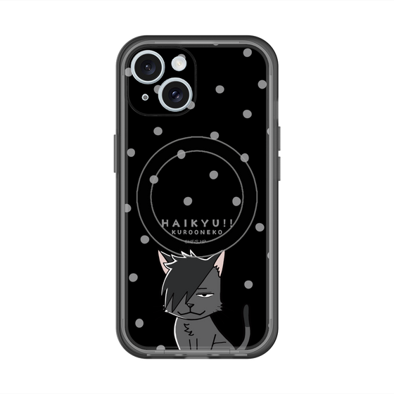 スリムプロテクションプレミアムケース with MagSafe［ ハイキュー!! - クロオネコ ］