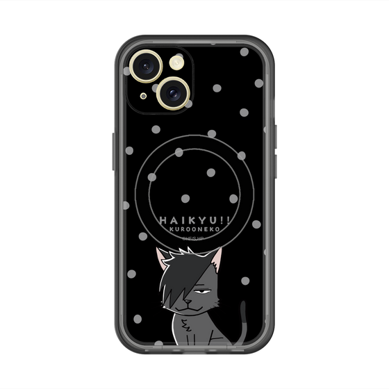 スリムプロテクションプレミアムケース with MagSafe［ ハイキュー!! - クロオネコ ］