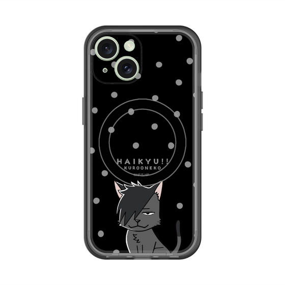 スリムプロテクションプレミアムケース with MagSafe［ ハイキュー!! - クロオネコ ］
