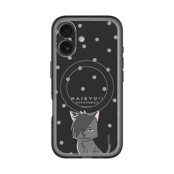 スリムプロテクションプレミアムケース with MagSafe［ ハイキュー!! - クロオネコ ］