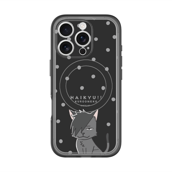 スリムプロテクションプレミアムケース with MagSafe［ ハイキュー!! - クロオネコ ］