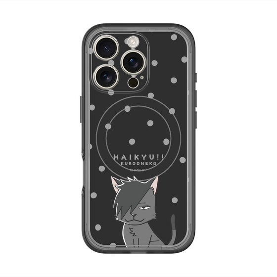 スリムプロテクションプレミアムケース with MagSafe［ ハイキュー!! - クロオネコ ］