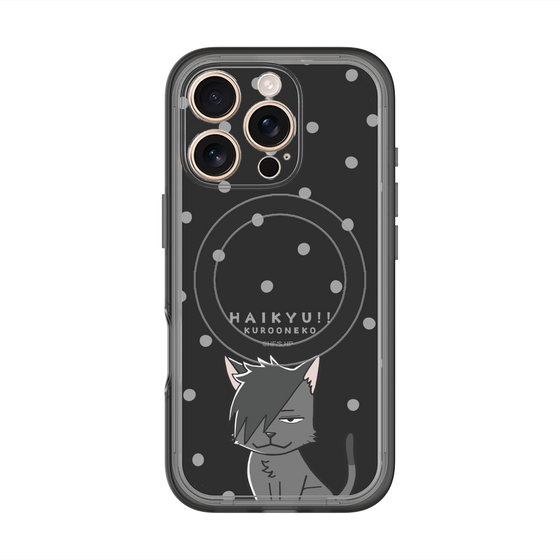 スリムプロテクションプレミアムケース with MagSafe［ ハイキュー!! - クロオネコ ］
