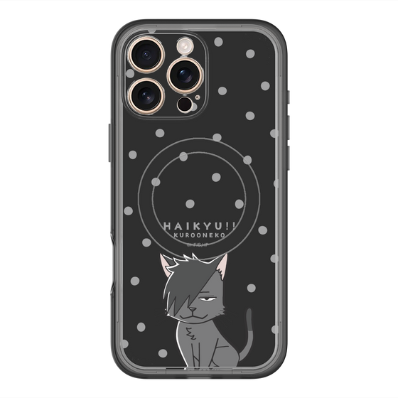スリムプロテクションプレミアムケース with MagSafe［ ハイキュー!! - クロオネコ ］