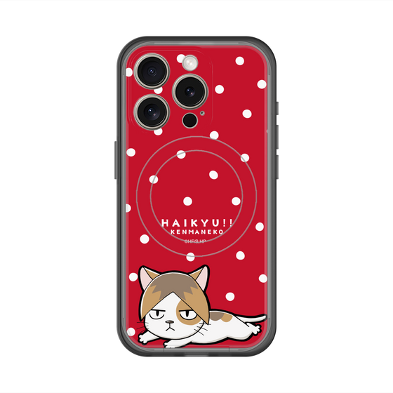 スリムプロテクションプレミアムケース with MagSafe［ ハイキュー!! - ケンマネコ ］