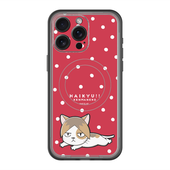 スリムプロテクションプレミアムケース with MagSafe［ ハイキュー!! - ケンマネコ ］