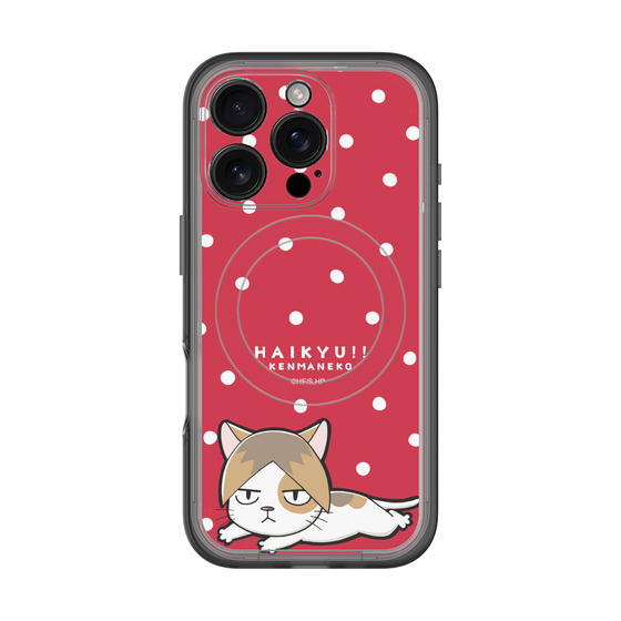 スリムプロテクションプレミアムケース with MagSafe［ ハイキュー!! - ケンマネコ ］