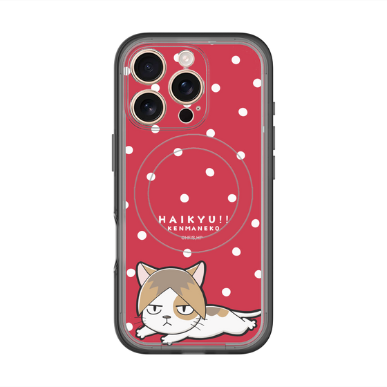 スリムプロテクションプレミアムケース with MagSafe［ ハイキュー!! - ケンマネコ ］