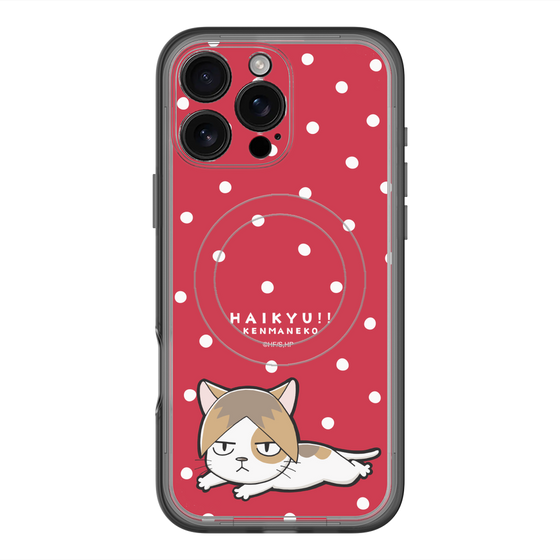 スリムプロテクションプレミアムケース with MagSafe［ ハイキュー!! - ケンマネコ ］