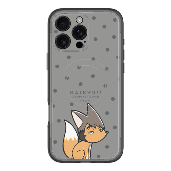 スリムプロテクションプレミアムケース with MagSafe［ ハイキュー!! - サムキツネ ］