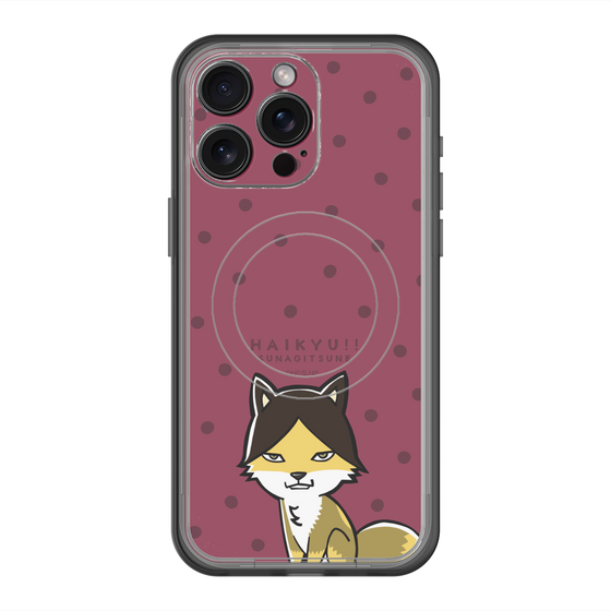 スリムプロテクションプレミアムケース with MagSafe［ ハイキュー!! - スナギツネ ］