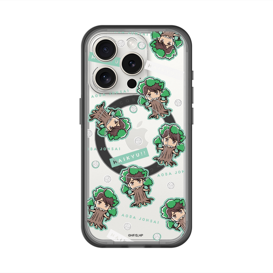 スリムプロテクションプレミアムケース with MagSafe［ ハイキュー!! - マスコットキャラ - 青葉城西高校 ］