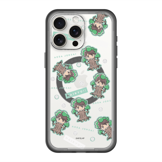 スリムプロテクションプレミアムケース with MagSafe［ ハイキュー!! - マスコットキャラ - 青葉城西高校 ］