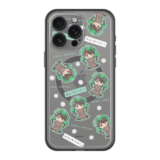 スリムプロテクションプレミアムケース with MagSafe［ ハイキュー!! - マスコットキャラ - 青葉城西高校 ］