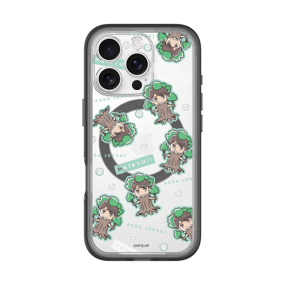 スリムプロテクションプレミアムケース with MagSafe［ ハイキュー!! - マスコットキャラ - 青葉城西高校 ］