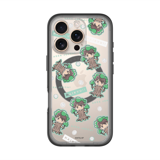 スリムプロテクションプレミアムケース with MagSafe［ ハイキュー!! - マスコットキャラ - 青葉城西高校 ］