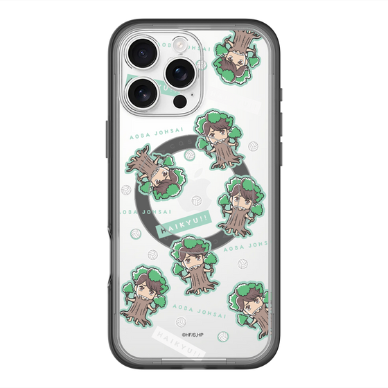 スリムプロテクションプレミアムケース with MagSafe［ ハイキュー!! - マスコットキャラ - 青葉城西高校 ］