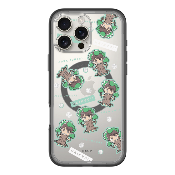 スリムプロテクションプレミアムケース with MagSafe［ ハイキュー!! - マスコットキャラ - 青葉城西高校 ］