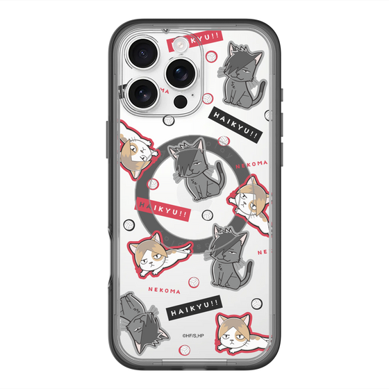 スリムプロテクションプレミアムケース with MagSafe［ ハイキュー!! - マスコットキャラ - 音駒高校 ］