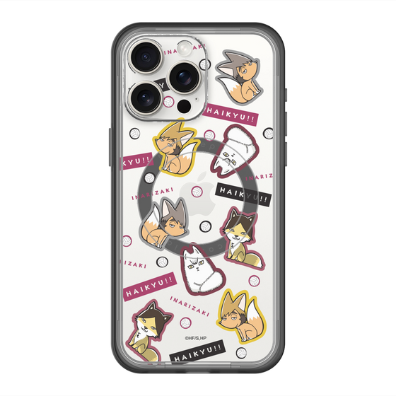 スリムプロテクションプレミアムケース with MagSafe［ ハイキュー!! - マスコットキャラ - 稲荷崎高校 ］