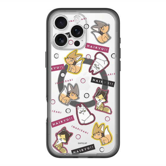 スリムプロテクションプレミアムケース with MagSafe［ ハイキュー!! - マスコットキャラ - 稲荷崎高校 ］