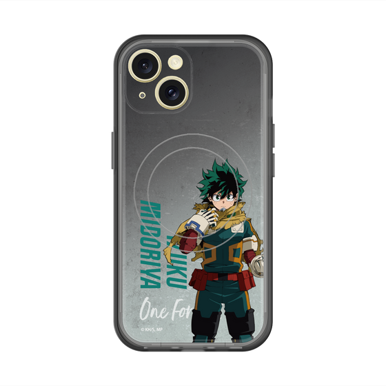 スリムプロテクションプレミアムケース with MagSafe［ 僕のヒーローアカデミア - 立ち絵 - 緑谷 出久 ］