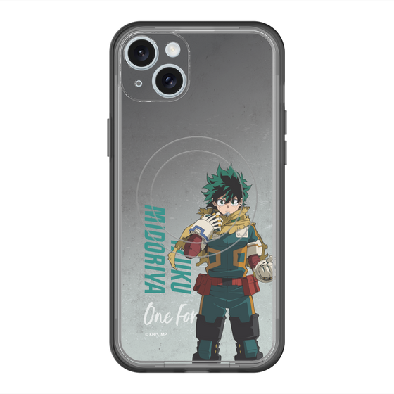 スリムプロテクションプレミアムケース with MagSafe［ 僕のヒーローアカデミア - 立ち絵 - 緑谷 出久 ］