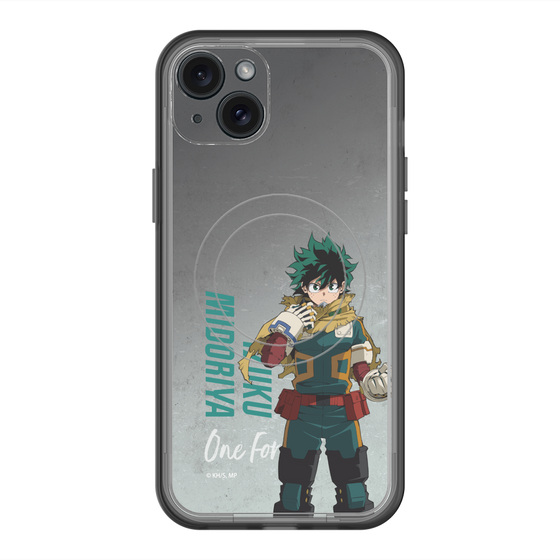 スリムプロテクションプレミアムケース with MagSafe［ 僕のヒーローアカデミア - 立ち絵 - 緑谷 出久 ］
