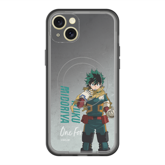 スリムプロテクションプレミアムケース with MagSafe［ 僕のヒーローアカデミア - 立ち絵 - 緑谷 出久 ］