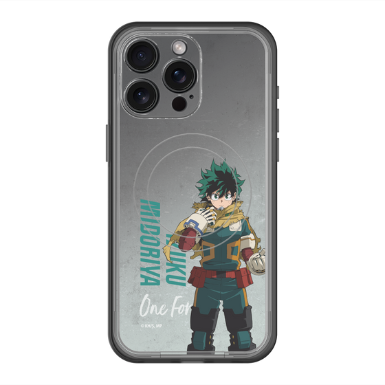 スリムプロテクションプレミアムケース with MagSafe［ 僕のヒーローアカデミア - 立ち絵 - 緑谷 出久 ］