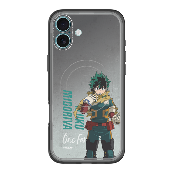 スリムプロテクションプレミアムケース with MagSafe［ 僕のヒーローアカデミア - 立ち絵 - 緑谷 出久 ］