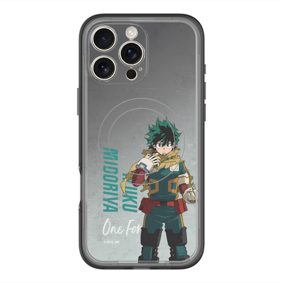 スリムプロテクションプレミアムケース with MagSafe［ 僕のヒーローアカデミア - 立ち絵 - 緑谷 出久 ］