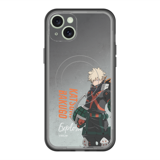 スリムプロテクションプレミアムケース with MagSafe［ 僕のヒーローアカデミア - 立ち絵 - 爆豪 勝己 ］