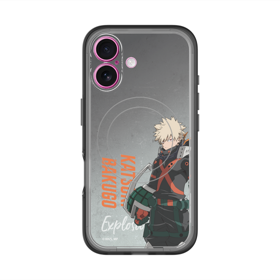 スリムプロテクションプレミアムケース with MagSafe［ 僕のヒーローアカデミア - 立ち絵 - 爆豪 勝己 ］