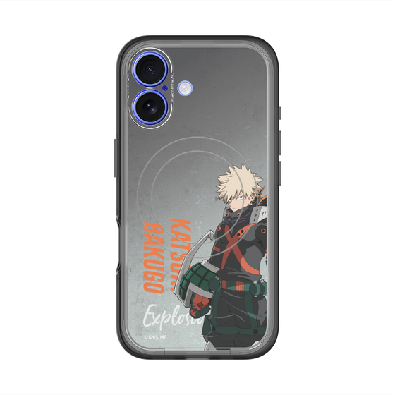 スリムプロテクションプレミアムケース with MagSafe［ 僕のヒーローアカデミア - 立ち絵 - 爆豪 勝己 ］