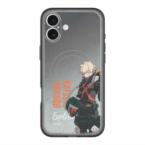 スリムプロテクションプレミアムケース with MagSafe［ 僕のヒーローアカデミア - 立ち絵 - 爆豪 勝己 ］