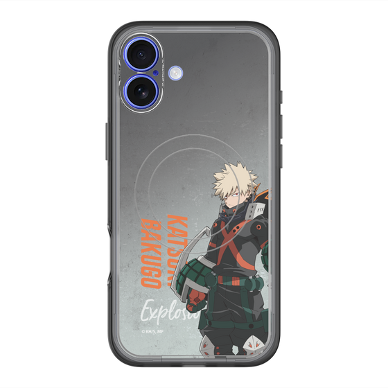 スリムプロテクションプレミアムケース with MagSafe［ 僕のヒーローアカデミア - 立ち絵 - 爆豪 勝己 ］