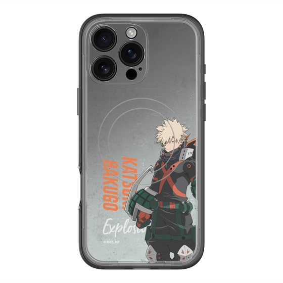 スリムプロテクションプレミアムケース with MagSafe［ 僕のヒーローアカデミア - 立ち絵 - 爆豪 勝己 ］