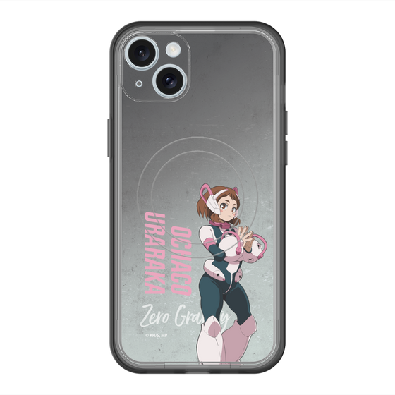 スリムプロテクションプレミアムケース with MagSafe［ 僕のヒーローアカデミア - 立ち絵 - 麗日 お茶子 ］