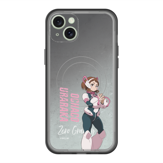 スリムプロテクションプレミアムケース with MagSafe［ 僕のヒーローアカデミア - 立ち絵 - 麗日 お茶子 ］