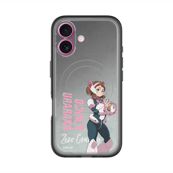 スリムプロテクションプレミアムケース with MagSafe［ 僕のヒーローアカデミア - 立ち絵 - 麗日 お茶子 ］