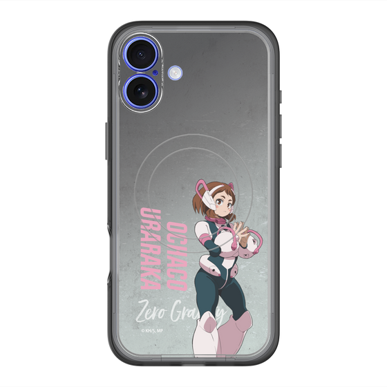 スリムプロテクションプレミアムケース with MagSafe［ 僕のヒーローアカデミア - 立ち絵 - 麗日 お茶子 ］