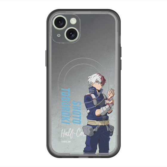 スリムプロテクションプレミアムケース with MagSafe［ 僕のヒーローアカデミア - 立ち絵 - 轟 焦凍 ］