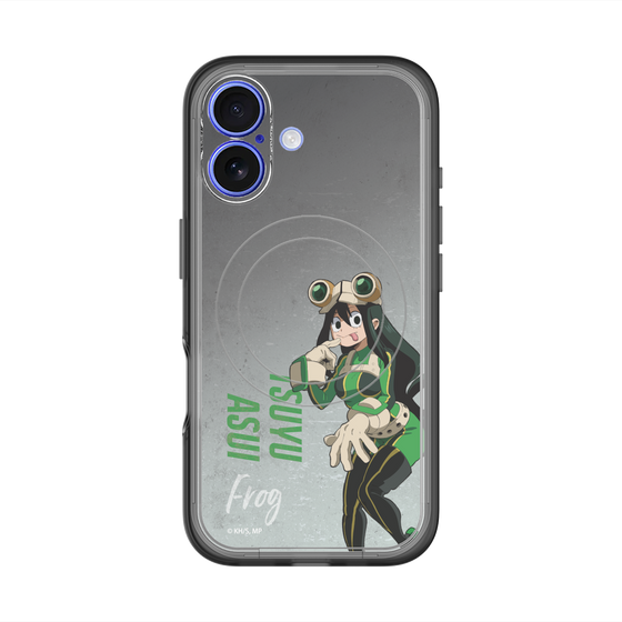 スリムプロテクションプレミアムケース with MagSafe［ 僕のヒーローアカデミア - 立ち絵 -蛙吹 梅雨 ］