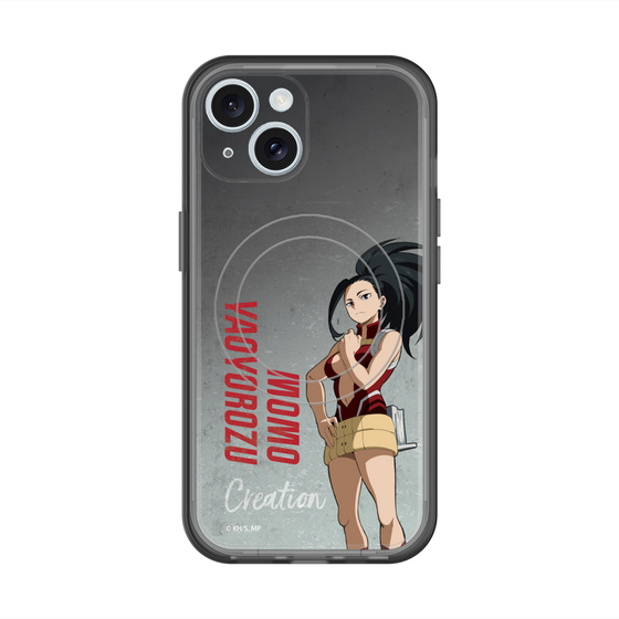 スリムプロテクションプレミアムケース with MagSafe［ 僕のヒーローアカデミア - 立ち絵 - 八百万 百 ］