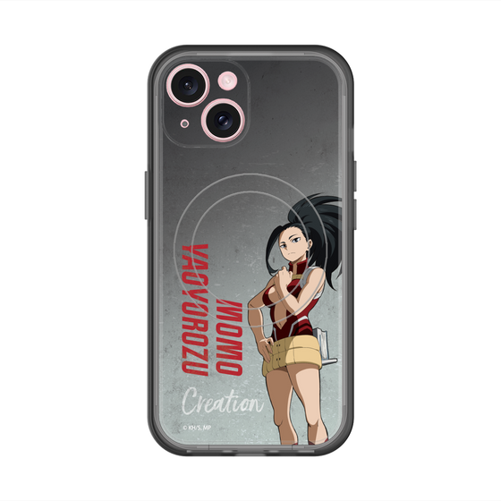 スリムプロテクションプレミアムケース with MagSafe［ 僕のヒーローアカデミア - 立ち絵 - 八百万 百 ］