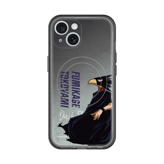 スリムプロテクションプレミアムケース with MagSafe［ 僕のヒーローアカデミア - 立ち絵 - 常闇 踏陰 ］