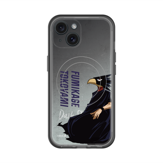 スリムプロテクションプレミアムケース with MagSafe［ 僕のヒーローアカデミア - 立ち絵 - 常闇 踏陰 ］