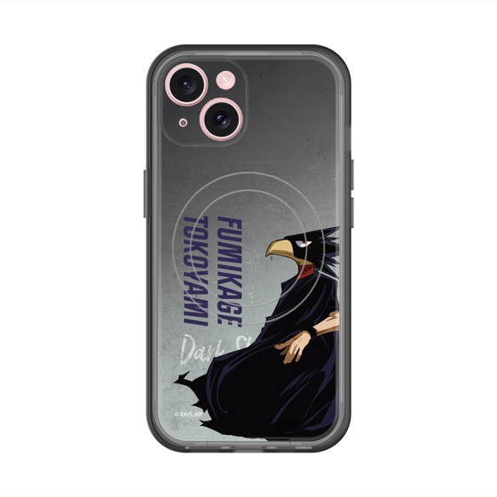 スリムプロテクションプレミアムケース with MagSafe［ 僕のヒーローアカデミア - 立ち絵 - 常闇 踏陰 ］
